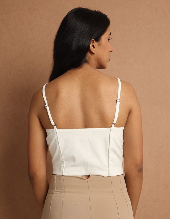 Antara - Peony - Kala cotton Corset (5) Antara - Peony - Kala cotton Corset