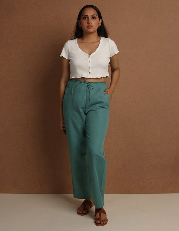 Antara - Rue - short sleeve crop top