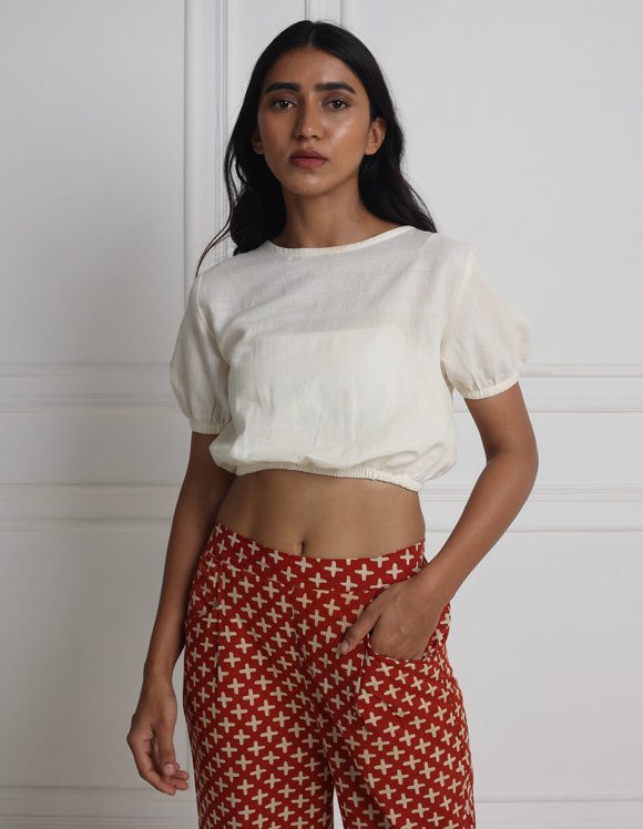 Reepeat - Organic Cotton Crop Top